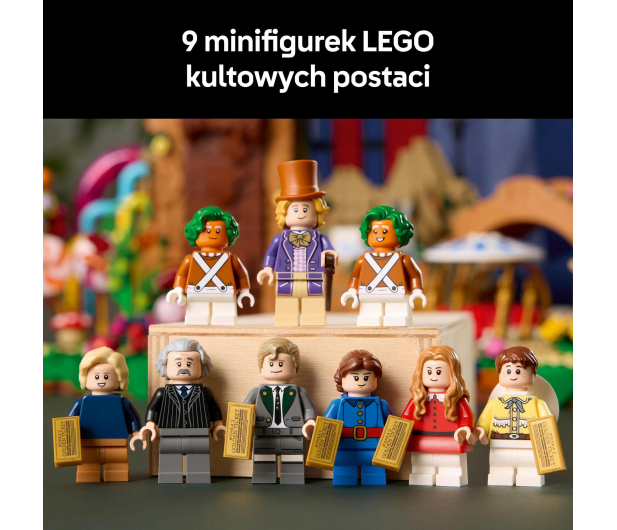 LEGO Ideas 21360 Willy Wonka i fabryka czekolady - 1418326 - zdjęcie 7